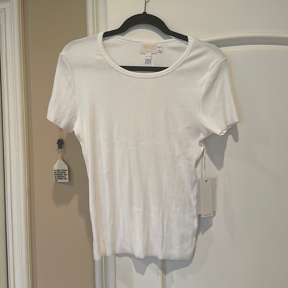 Nation LTD Pointelle Billy Shirt